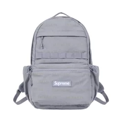 Supreme Backpack 'Light Blue' – termékfotó, oldalnézet