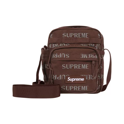 Supreme Shoulder Bag 'Brown' – termékfotó, oldalnézet