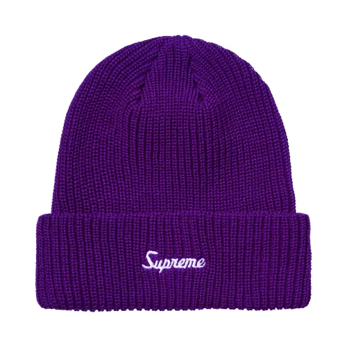 Supreme Loose Gauge Beanie 'Purple' uniszex sapka lila