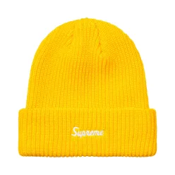   Supreme Loose Gauge Beanie 'Yellow' uniszex sapka sárga