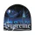 Supreme Cityscape Beanie 'Black' uniszex sapka fekete