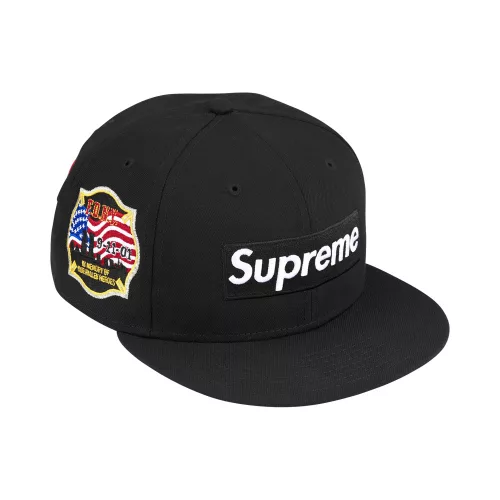 Supreme x Fdny Box Logo New Era 'Black' sneaker – termékfotó, oldalnézet