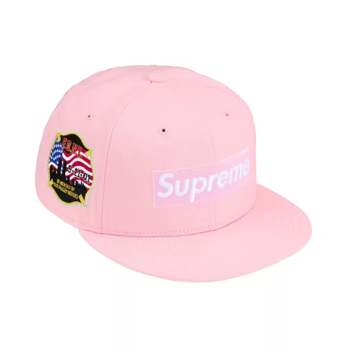Supreme x Fdny Box Logo New Era 'Pink' sneaker – termékfotó, oldalnézet
