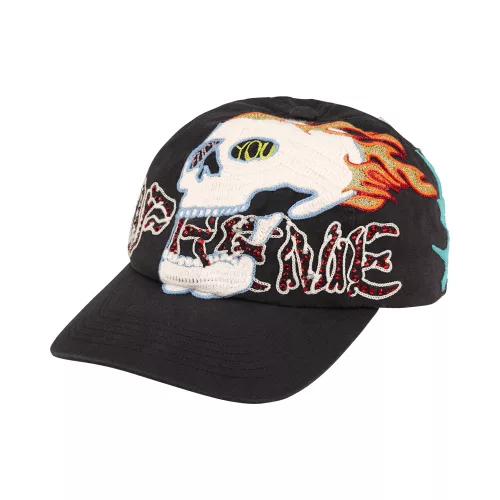 Supreme Wfst 6-Panel 'Black' – termékfotó, oldalnézet