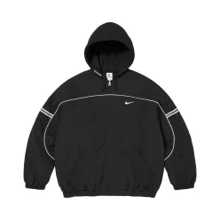   Supreme x Nike Nylon Hooded Jacket 'Black' uniszex kabát fekete
