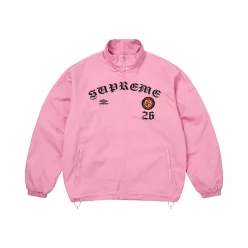   Supreme x Umbro Cotton Ripstop Track Jacket 'Pink' uniszex kabát rózsaszín