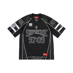  Supreme Disciples Jersey 'Black' uniszex póló fekete