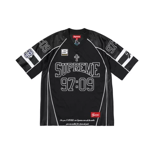 Supreme Disciples Jersey 'Black' uniszex póló fekete