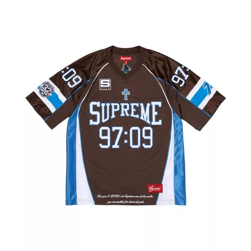 Supreme Disciples Jersey 'Brown' uniszex póló barna