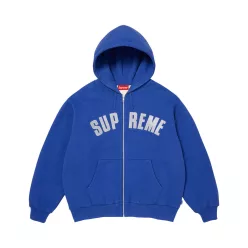   Supreme Arc Thermal Lined Zip Up Hooded Sweatshirt 'Royal' uniszex pulóver királykék