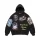 Supreme Stickers Hooded Sweatshirt Black uniszex pulóver fekete