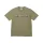 Supreme Skulls Spellout Tee 'Light Olive' – termékfotó, oldalnézet