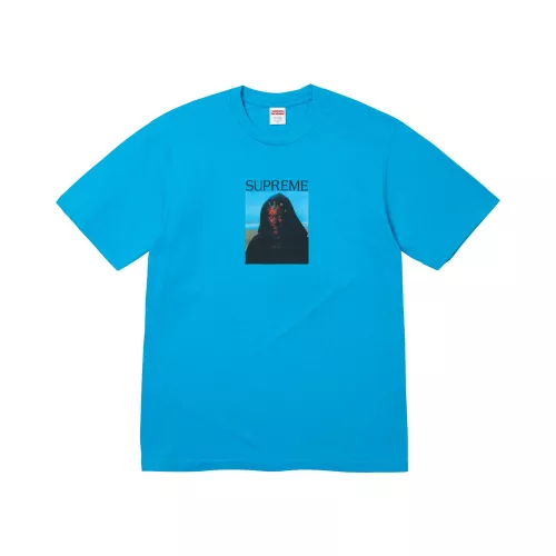 Supreme Sith Tee 'Bright Blue' – termékfotó, oldalnézet