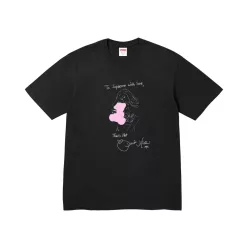 Supreme Paris Tee 'Black' uniszex póló fekete