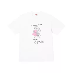 Supreme Paris Tee 'White' uniszex póló fehér