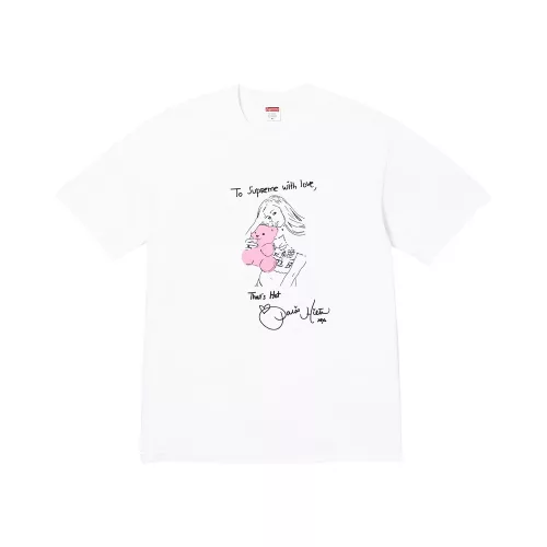 Supreme Paris Tee 'White' uniszex póló fehér