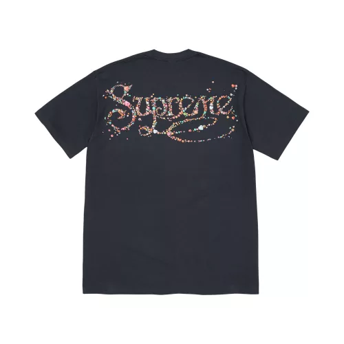 Supreme Gems Tee 'Navy' – termékfotó, oldalnézet