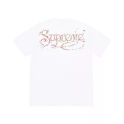 Supreme Gems Tee 'White' – termékfotó, oldalnézet