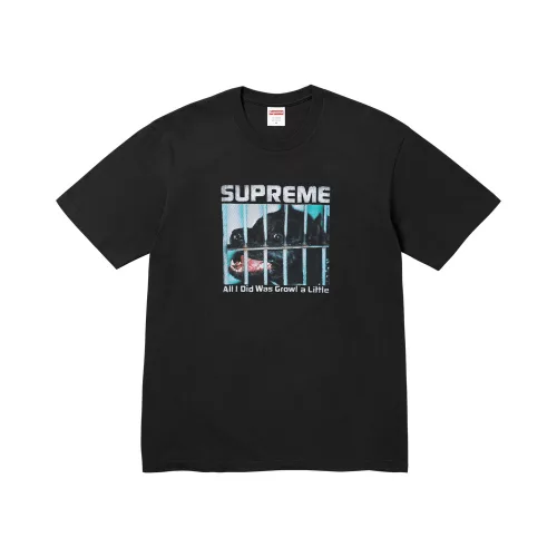 Supreme Growl Tee 'Black' uniszex póló fekete