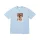 Supreme x Larry Clark Neighbor Tee 'Powder Blue' – termékfotó, oldalnézet