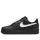 Nike Air Force 1 Low '07 Black White alacsony szárú sneaker – termékfotó, oldalnézet