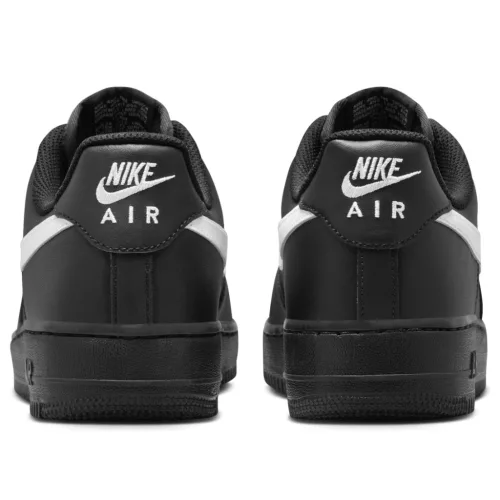 Nike Air Force 1 Low '07 Black White alacsony szárú sneaker – termékfotó, oldalnézet