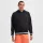 Nike DNA Men's Therma-FIT 1/4-Zip Basketball Hoodie Black/White – termékfotó, oldalnézet