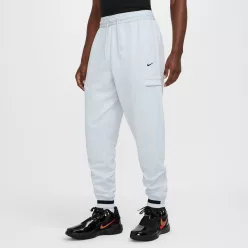 Nike DNA Men's Therma-FIT Basketball Trousers Pure Platinum/Black – termékfotó, oldalnézet