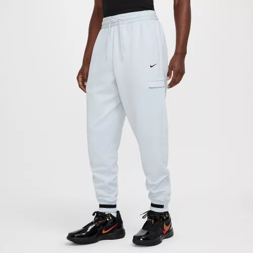 Nike DNA Men's Therma-FIT Basketball Trousers Pure Platinum/Black – termékfotó, oldalnézet