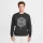 Nike Standard Issue Men's Dri-FIT Basketball Crew-Neck Sweatshirt Black/Heather/Pale Ivory – termékfotó, oldalnézet