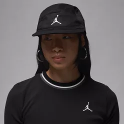 Jordan Fly Flat Bill Cap Black – termékfotó, oldalnézet