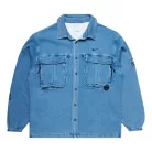Nike x NOCTA Opal Lily Pad Denim Shirt Blue Denim – termékfotó, oldalnézet