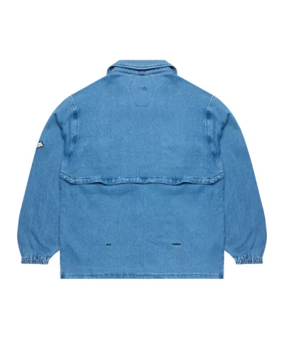 Nike x NOCTA Opal Lily Pad Denim Shirt Blue Denim – termékfotó, oldalnézet