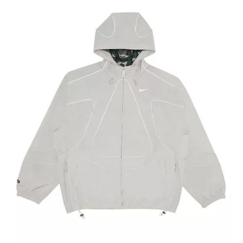 Nike x Corteiz Tracksuit Jacket Grey – termékfotó, oldalnézet
