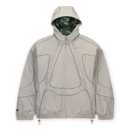 Nike x Corteiz Tracksuit Jacket Grey – termékfotó, oldalnézet
