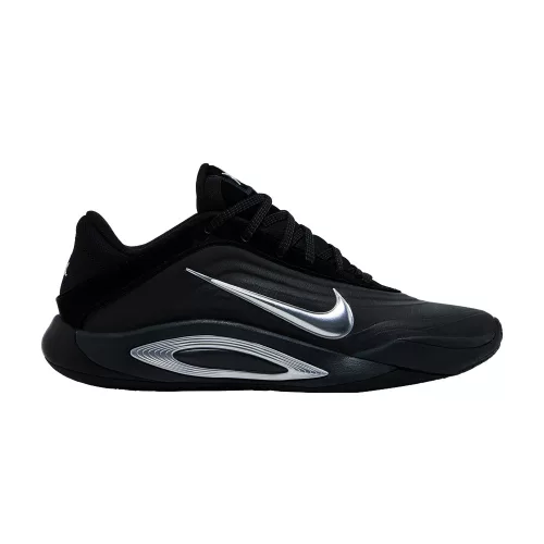 Nike A'ja Wilson A'One Black Dark Smoke Grey (Women's) alacsony szárú sneaker – termékfotó, oldalnézet
