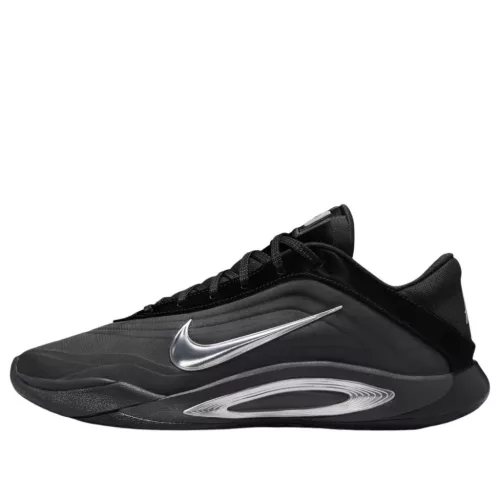 Nike A'ja Wilson A'One Black Dark Smoke Grey (Women's) alacsony szárú sneaker – termékfotó, oldalnézet