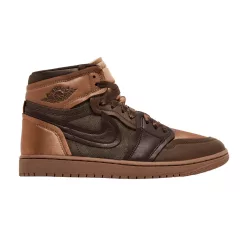 Jordan 1 High Method Of Make Archaeo Brown (Women's) magas szárú sneaker – termékfotó, oldalnézet