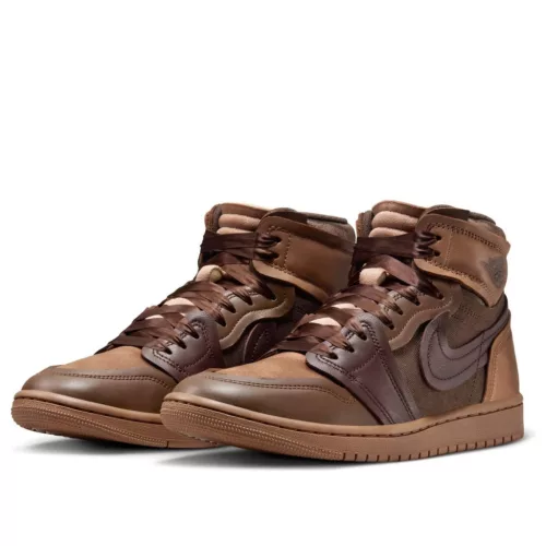 Jordan 1 High Method Of Make Archaeo Brown (Women's) magas szárú sneaker – termékfotó, oldalnézet