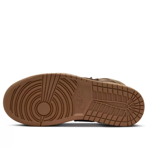 Jordan 1 High Method Of Make Archaeo Brown (Women's) magas szárú sneaker – termékfotó, oldalnézet