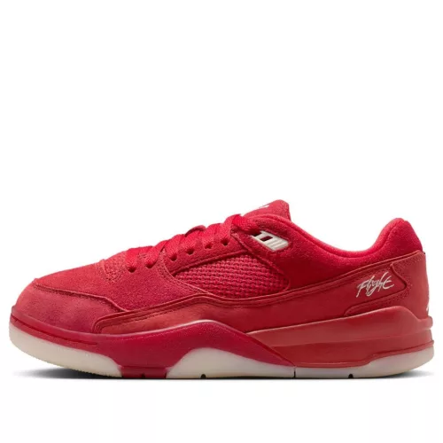 Jordan Flight Court Varsity Red Muslin Sail (Women's) alacsony szárú sneaker – termékfotó, oldalnézet