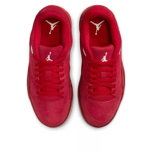 Jordan Flight Court Varsity Red Muslin Sail (Women's) alacsony szárú sneaker – termékfotó, oldalnézet