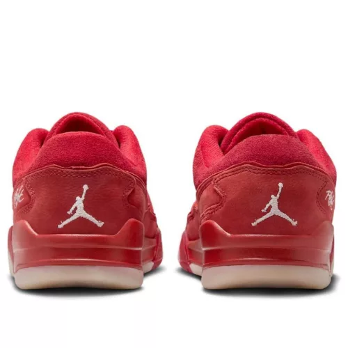 Jordan Flight Court Varsity Red Muslin Sail (Women's) alacsony szárú sneaker – termékfotó, oldalnézet