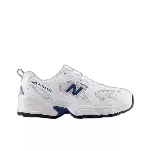 New Balance 530 White Blue (GS) alacsony szárú sneaker – termékfotó, oldalnézet