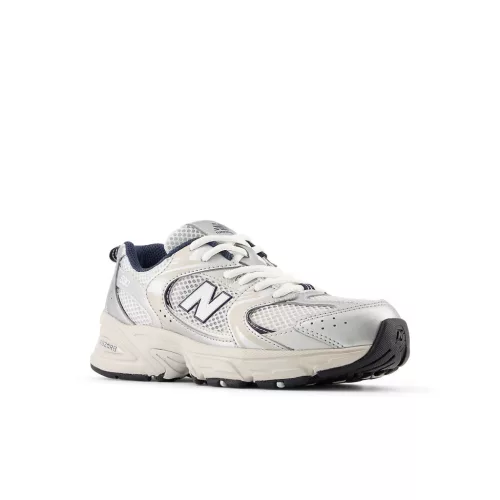 New Balance 530 Summer Fog Navy (GS) alacsony szárú sneaker – termékfotó, oldalnézet