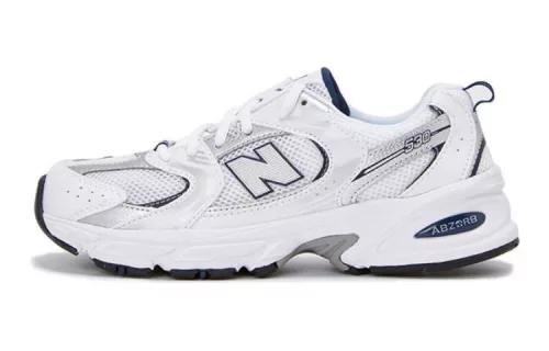New Balance 530 White Natural Indigo (GS) gyerek alacsony szárú utcai sneaker fehér