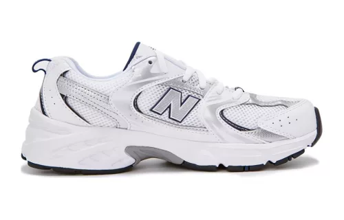 New Balance 530 White Natural Indigo (GS) gyerek alacsony szárú utcai sneaker fehér