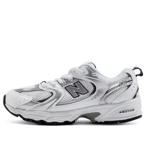 New Balance 530 White Natural Indigo (GS) alacsony szárú sneaker – termékfotó, oldalnézet