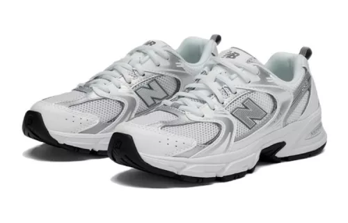 New Balance 530 White Natural Indigo (GS) alacsony szárú sneaker – termékfotó, oldalnézet