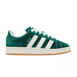 adidas Campus 00s Dark Green Cloud White alacsony szárú sneaker – termékfotó, oldalnézet
